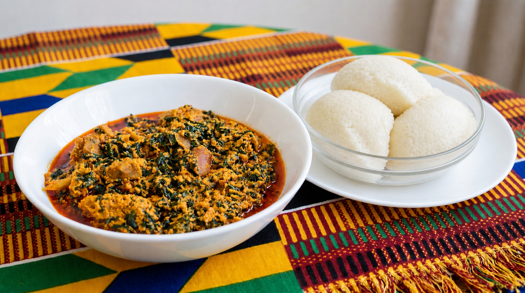 Pounded Yam & Egusi